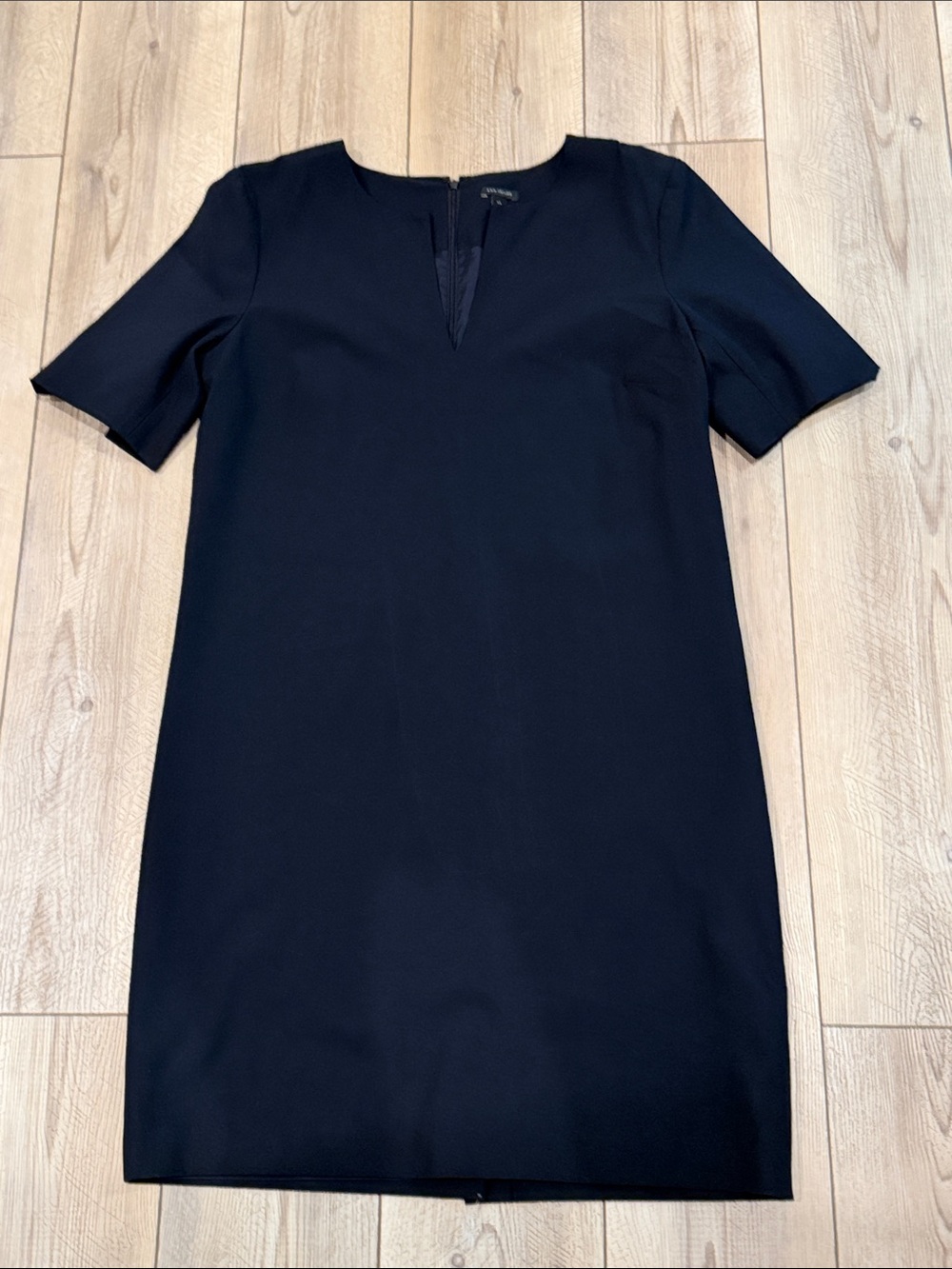 Ann Taylor Classic navy Short-Sleeve Shift Dress